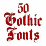 Gothic Fonts 50