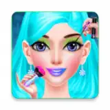 Ice Queen Makeup Dress Up