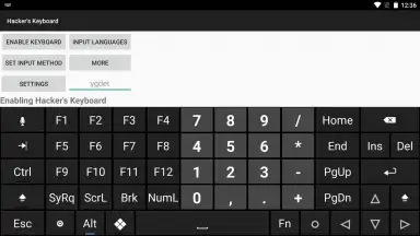 Hacker's Keyboard скриншот 2