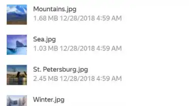 Yandex Disk скриншот 10