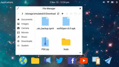 Leena Desktop UI скриншот 6