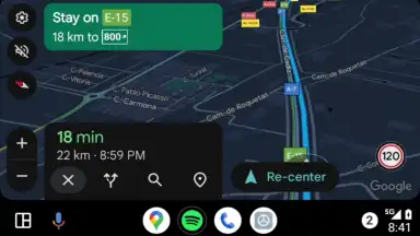 Android Auto скриншот 2