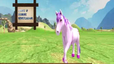 Pony Horse Simulator Kids 3D скриншот 10