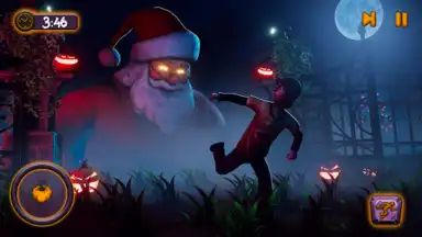 Scary Santa Horror Escape Game скриншот 3