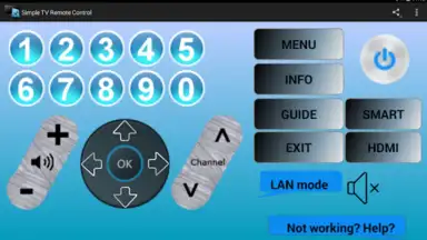 Simple TV Remote Control скриншот 1