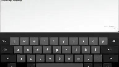 Блокнот скриншот 4