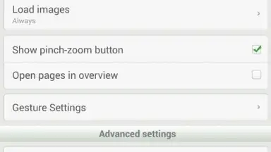 Dolphin Browser Mini скриншот 1