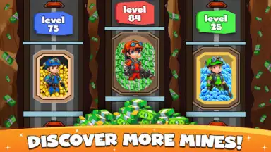 Idle Miner Gold Clicker Games скриншот 2