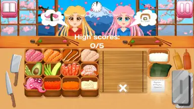 Sushi Making Game скриншот 3