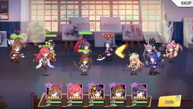 Girls X Battle скриншот 1