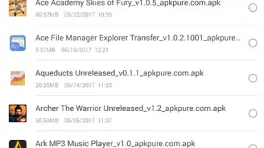 Ace File Manager скриншот 3