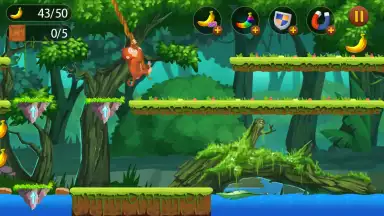 Jungle Monkey Run скриншот 10