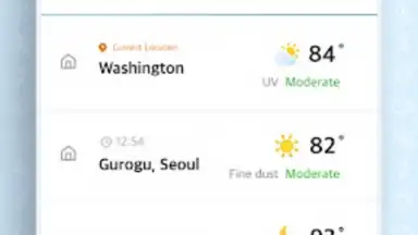 Firstscreen Weather скриншот 2