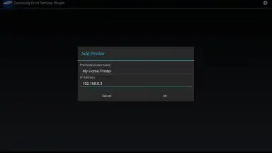 Samsung Print Service Plugin скриншот 2