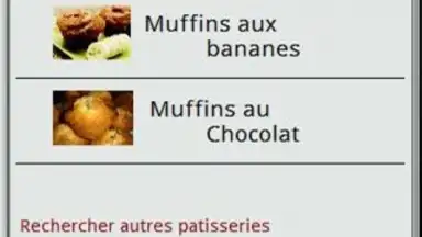 Recettes patisseries скриншот 3