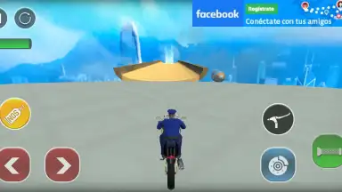 Police Bike Stunts Games скриншот 6