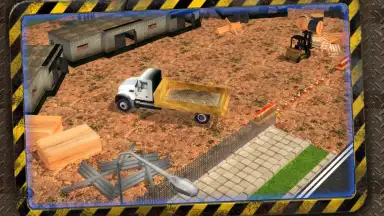 Construction Trucker 3D Sim скриншот 1