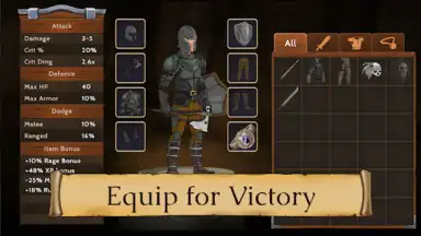 Obsidian Knight RPG скриншот 6