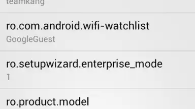 build.prop Editor скриншот 2