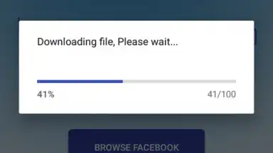 Video Downloader For Facebook скриншот 1
