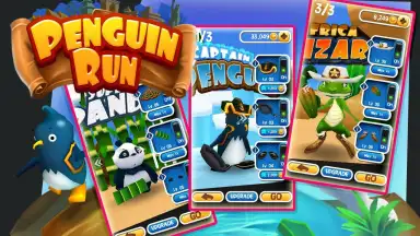 Penguin Run скриншот 1