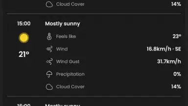 Clima – Weather Forecast скриншот 6