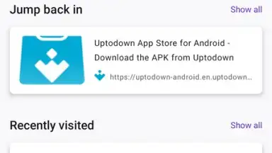 Waterfox скриншот 6