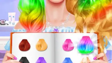 Hair Nail Salon: Makeup Games скриншот 8
