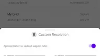 Pixels: Resolution+DPI Changer скриншот 1