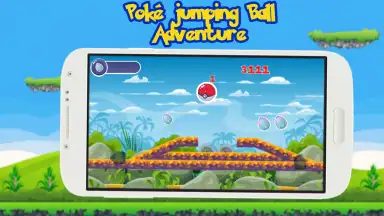 Poke Jumping Ball Adventure скриншот 5