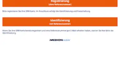 ALDI TALK Registration скриншот 2