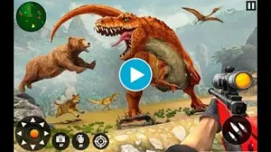 Wild Dinosaur Hunting Attack скриншот 1