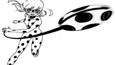 Coloring Ladybug & Blackcat скриншот 2
