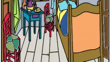 Vincent van Gogh Coloring Book скриншот 16