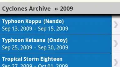 PH Weather скриншот 2