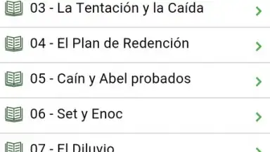 Historia Patriarcas y Profetas скриншот 2