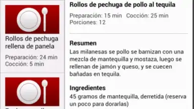 Receta De Pollo скриншот 1