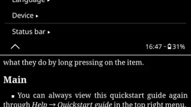 KOReader скриншот 5