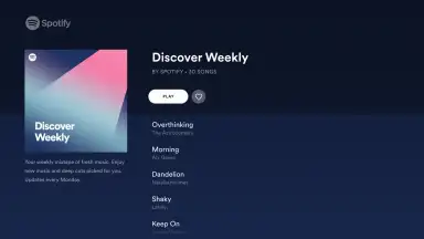 Spotify for Android TV скриншот 4