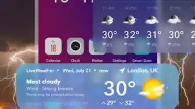Live Weather Widget & Radar скриншот 3