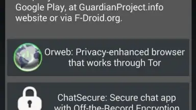 Orbot: Tor on Android скриншот 3