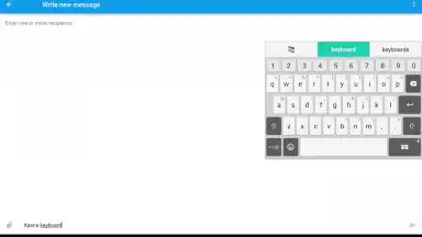 Teclado Xperia скриншот 3