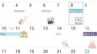 Naver Calendar скриншот 1