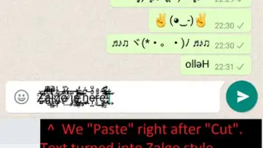 Upside Down Chat+ скриншот 14