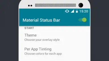 Material Status Bar скриншот 3