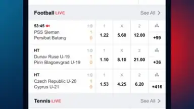 Marathonbet скриншот 5