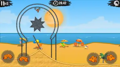 Moto X3M Bike Race Game скриншот 2
