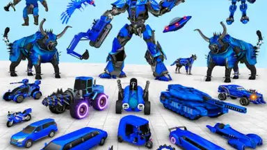 Bull Robot Car Game: Robot Game скриншот 7