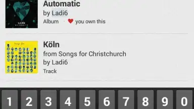 Bandcamp скриншот 3