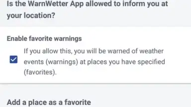 WarnWetter скриншот 18